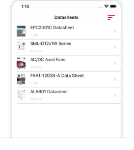 Nye produktspecifikationer og datablade